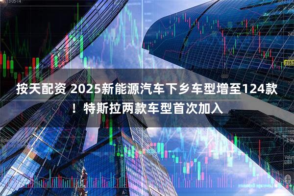 按天配资 2025新能源汽车下乡车型增至124款！特斯拉两款车型首次加入